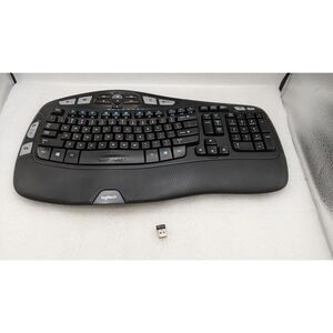 Logitech K350 Wireless Comfort Wave Ergonomic Keyboard + 510 wireless mouse
